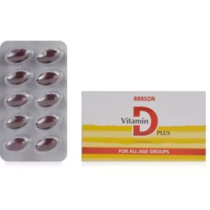 Bakson Vitamin D Plus Capsules (50caps)