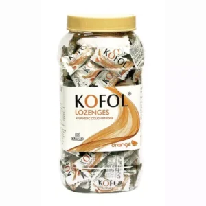 Charak Kofol Lozenges Orange Jar (200pcs)
