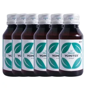 Charak Vomiteb Syrup (100ml, Pack of 6)