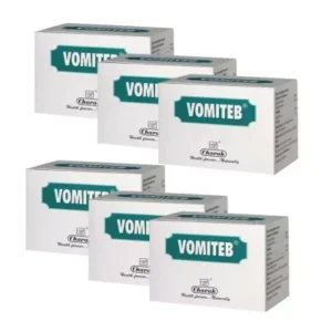 Charak Vomiteb Tablet (30tab, Pack of 6)
