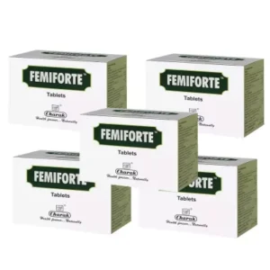 Charak Femi Forte Tablet (30tab, Pack of 5)