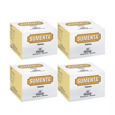 Charak Sumenta Tablets (30tab, Pack of 4)