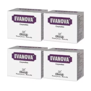 Charak Evanova Capsule (20caps, Pack of 4)
