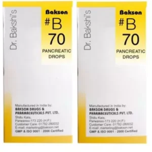 Bakson B70 Pancreatic Drops (30ml, Pack of 2)