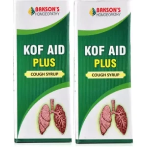 Bakson Kof Aid Plus Syrup (450ml, Pack of 2)