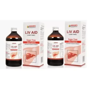 Bakson Liv Aid Syrup (Sugar Free) (450ml, Pack of 2)