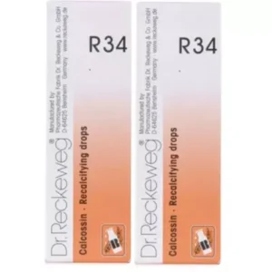 Dr Reckeweg R34 (Calcossin) (22ml, Pack of 2)