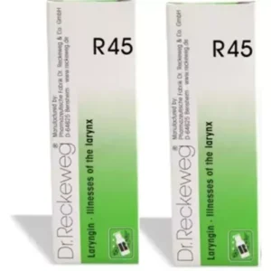 Dr Reckeweg R45 (Laryngin) (22ml, Pack of 2)