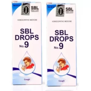 SBL Drops No 9 For Cough (30ml, Pack of 2)