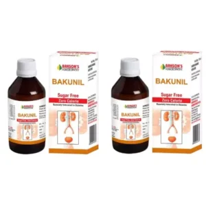 Bakson Bakunil Syrup (Sugar Free) (115ml, Pack of 2)