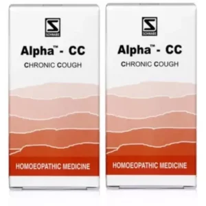 Willmar Schwabe India Alpha CC (Chronic Cough) (20g, Pack of 2)