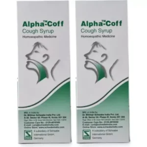 Willmar Schwabe India Alpha Coff (Cough Syrup) (100ml, Pack of 2)