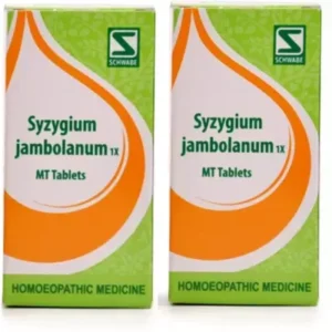 Willmar Schwabe India Syzgium Jambolanum 1X Tablets (20g, Pack of 2)