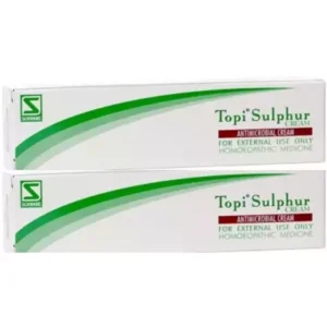 Willmar Schwabe India Topi Sulphur Cream (25g, Pack of 2)