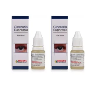 Bakson Cineraria Euphrasia Eye Drops (10ml, Pack of 2)