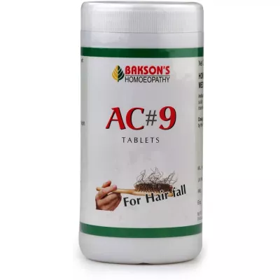 Bakson AC 9 Tablets (Hair Falling) (75tab)