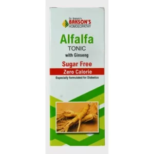 Bakson Alfalfa With Ginseng (Sugar Free) Tonic (115ml)