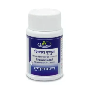 Dhootapapeshwar Triphala Guggul (1000tab)