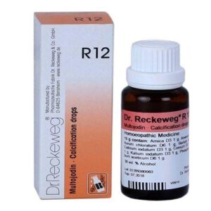 Dr.Reckeweg R12 Calcification drops for Arteriosclerosis, Nodules