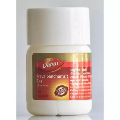 Dabur Praval Panchamrit Ras ( With Moti) (20tab)