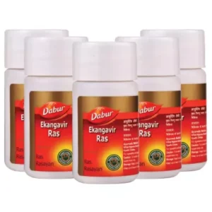 Dabur Ekangavir Ras (40tab, Pack of 5)