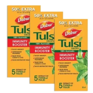 Dabur Tulsi Drops (30ml, Pack of 3)