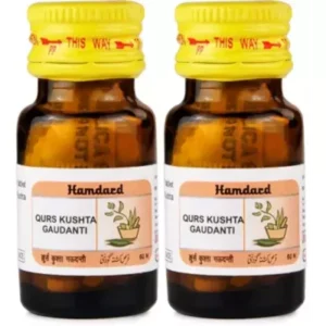 Hamdard Qurs Kushta Gaudanti (60tab, Pack of 2)