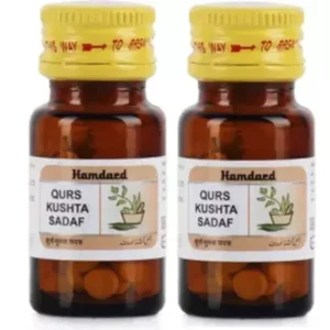 Hamdard Qurs Kushta Sadaf (60tab, Pack of 2)