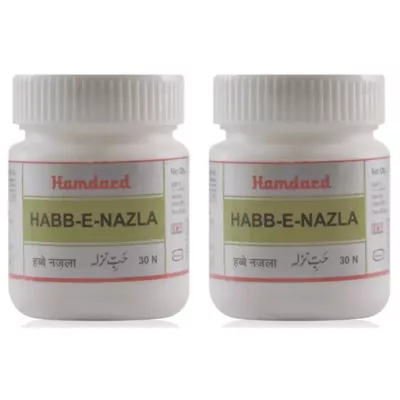 Hamdard Habbe Nazla (30Pills, Pack of 2)