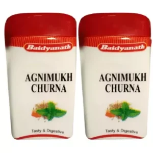 Baidyanath Agnimukh Churna (60g, Pack of 2)