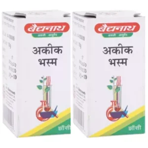 Baidyanath Akeek Bhasma (10g, Pack of 2)
