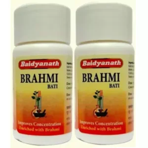 Baidyanath Brahmi Vati (Buddhi Vardhak) (20tab, Pack of 2)