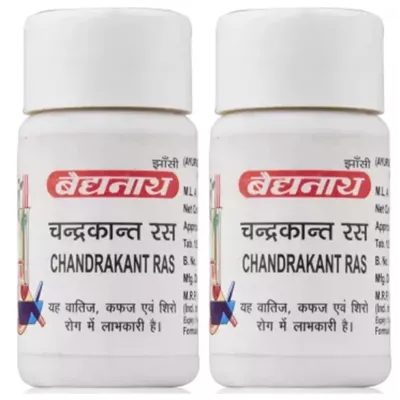Baidyanath Chandrakant Ras (80tab, Pack of 2)