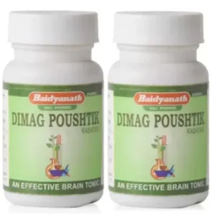 Baidyanath Dimag Paustik Rasayan Tablet (50tab, Pack of 2)