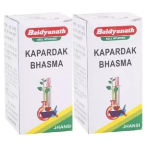 Baidyanath Kapardak Bhasma (10g, Pack of 2)