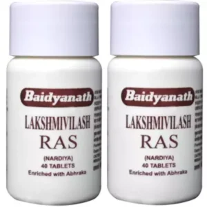 Baidyanath Laxmivilas Ras (Nardiya) (40tab, Pack of 2)