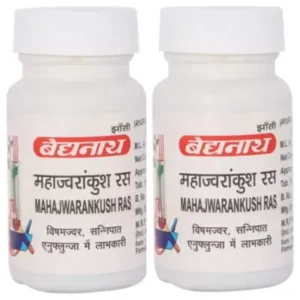 Baidyanath Mahajwarankush Ras (80tab, Pack of 2)