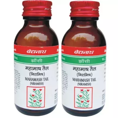 Baidyanath Mahamash Tail (50ml, Pack of 2)