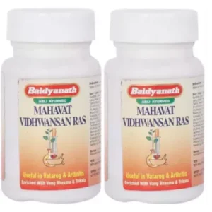 Baidyanath Mahavat Vidhwansan Ras (80tab, Pack of 2)
