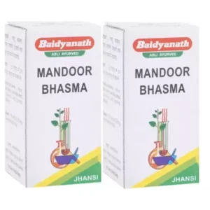 Baidyanath Mandoor Bhasma (10g, Pack of 2)