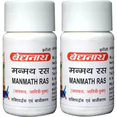 Baidyanath Manmath Ras (40tab, Pack of 2)