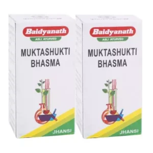 Baidyanath Muktashukti Bhasma (10g, Pack of 2)