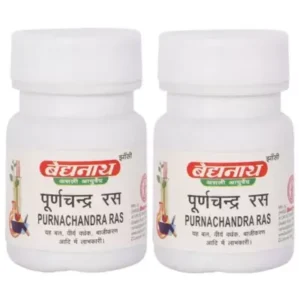 Baidyanath Purnachandra Ras (Ordinary) (40tab, Pack of 2)