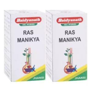 Baidyanath Ras Manikya Ras (10g, Pack of 2)