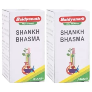 Baidyanath Shankh Bhasma (10g, Pack of 2)