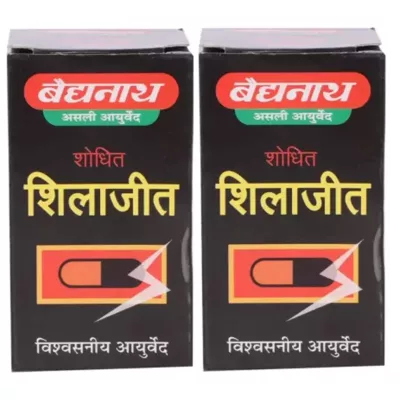 Baidyanath Shilajit Capsules (30caps, Pack of 2)