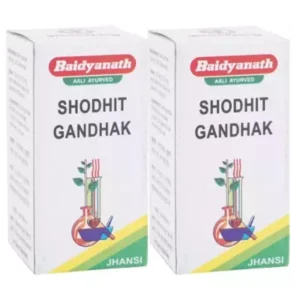 Baidyanath Shodhit Gandhak (10g, Pack of 2)