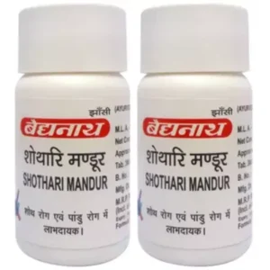 Baidyanath Shothari Mandur (40tab, Pack of 2)