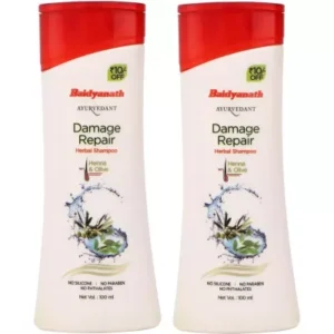 Baidyanath Damage Repair Herbal Shampoo (100ml, Pack of 2)