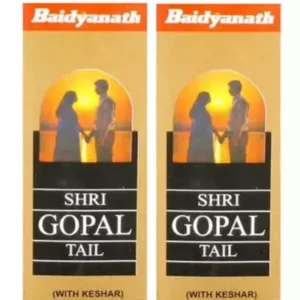 Baidyanath Shrigopal Tel (Kesar Amber Yukt) (50ml, Pack of 2)